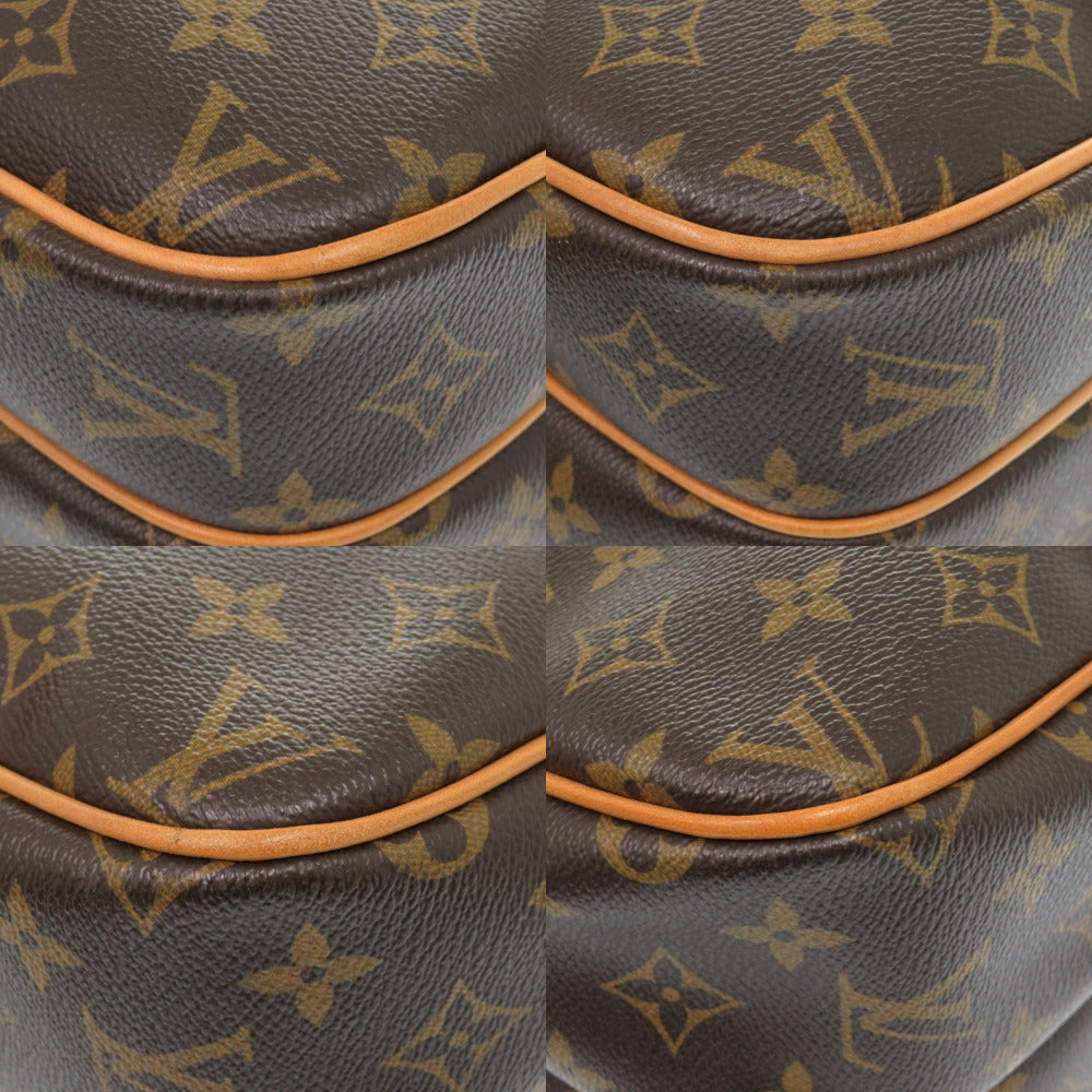 LOUIS VUITTON Shoulder Bag M45254 Monogram canvas Brown Monogram Reporter PM Women(Unisex) Used Authentic