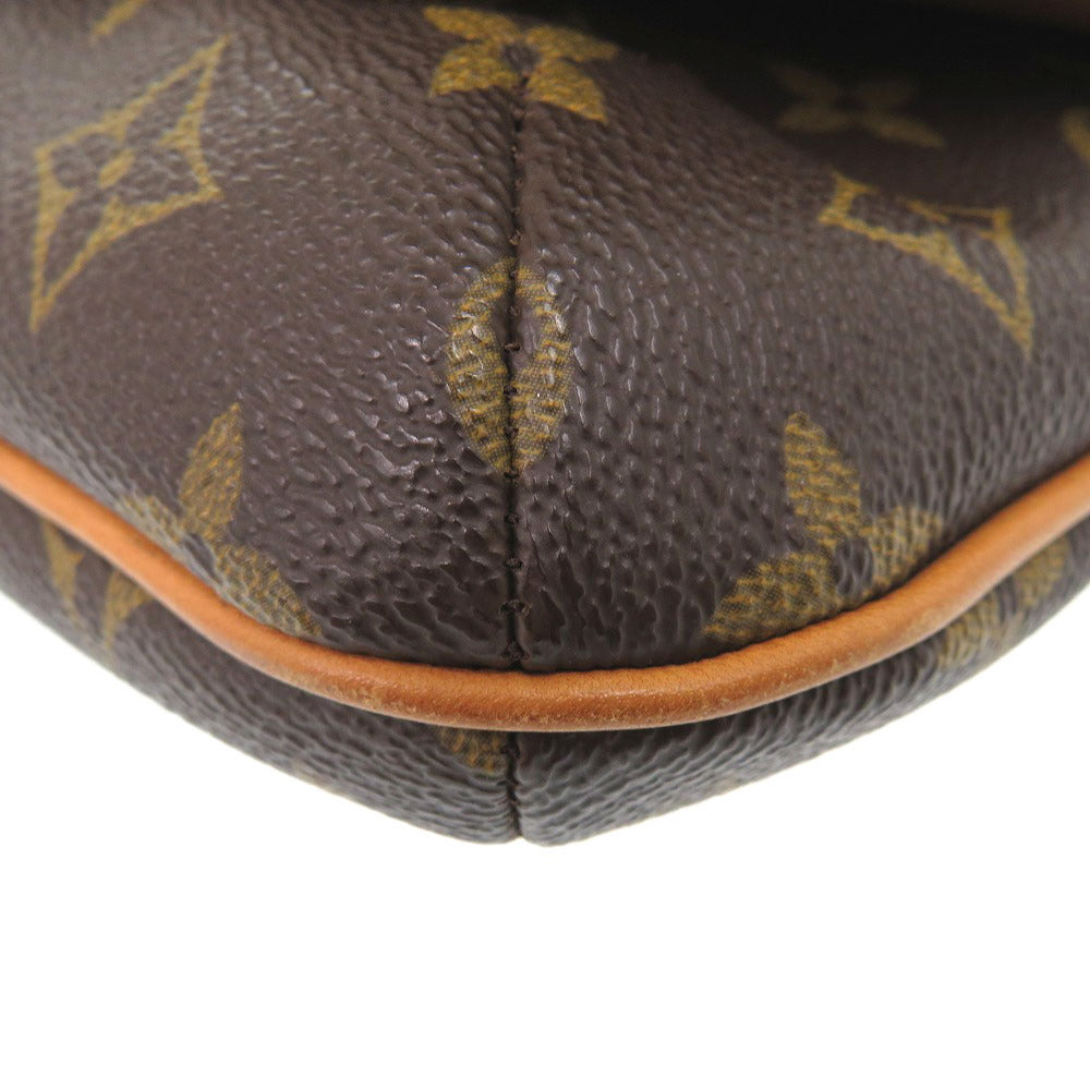 LOUIS VUITTON Shoulder Bag M51257 Monogram canvas Brown Monogram Musette Tango Short Strap Women Used Authentic
