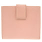 GUCCI Bifold Wallet 456122 leather pink GG Marmont Women Used Authentic