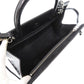 GIVENCHY Handbag leather black 1952 Top Handle Bag Women Used Authentic