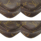 LOUIS VUITTON Pouch M51980 Monogram canvas Brown Monogram Pochette Accessories Women Used Authentic