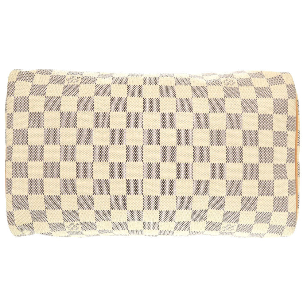 LOUIS VUITTON Handbag N41533 Damier Azur Canvas white Damier Azur Speedy 30 Women Used Authentic