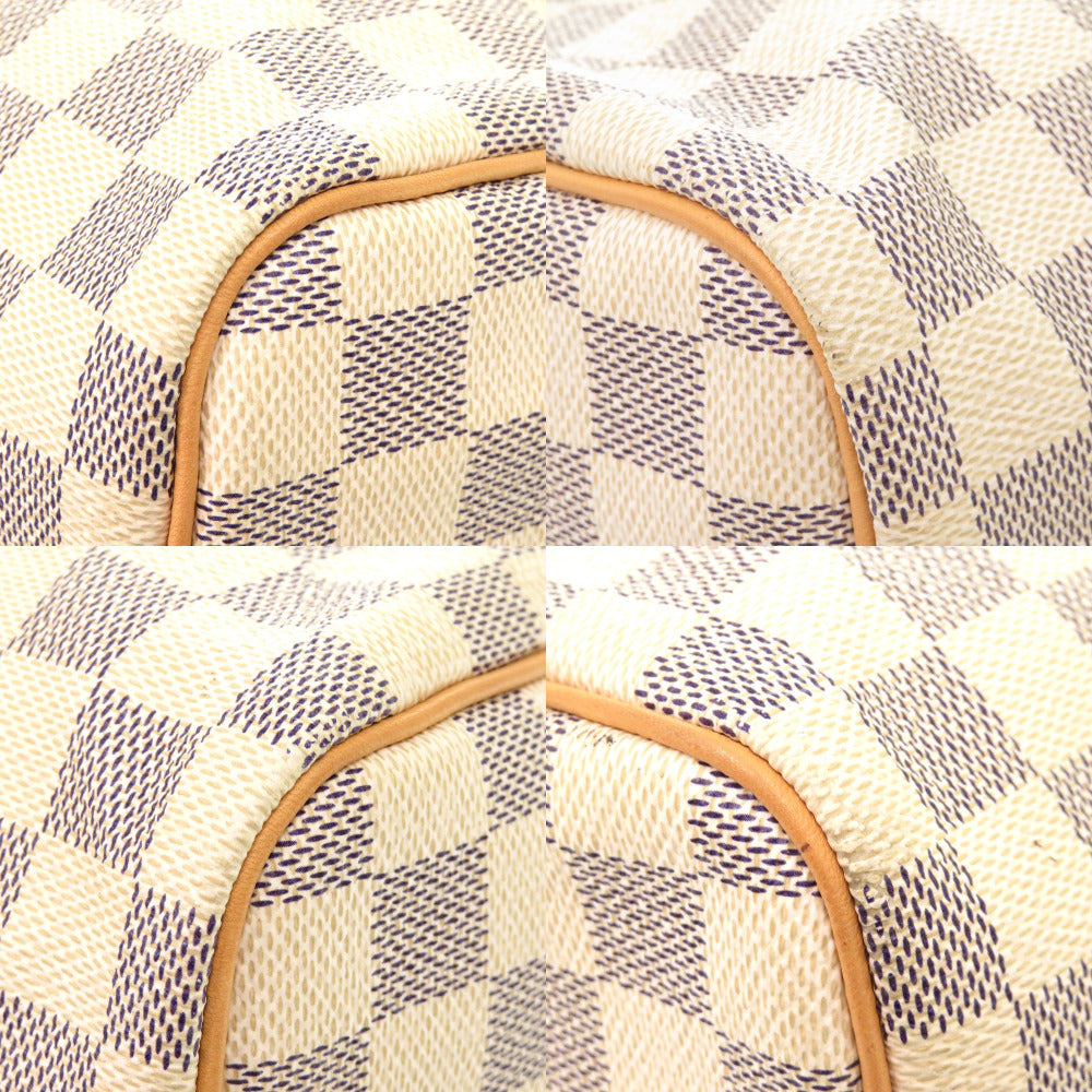 LOUIS VUITTON Handbag N41533 Damier Azur Canvas white Damier Azur Speedy 30 Women Used Authentic