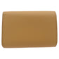 CELINE Tri-fold wallet 10E60 3BEL 11PO Calfskin yellow Folded Compact Wallet in Calfskin Yellow 10E60 3BEL 11PO Women Used Authentic
