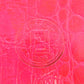 FENDI Handbag straw pink Basket bag vanity bag Women Used Authentic