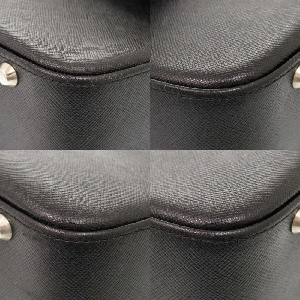 BURBERRY Shoulder Bag leather black With logo Nova Check
