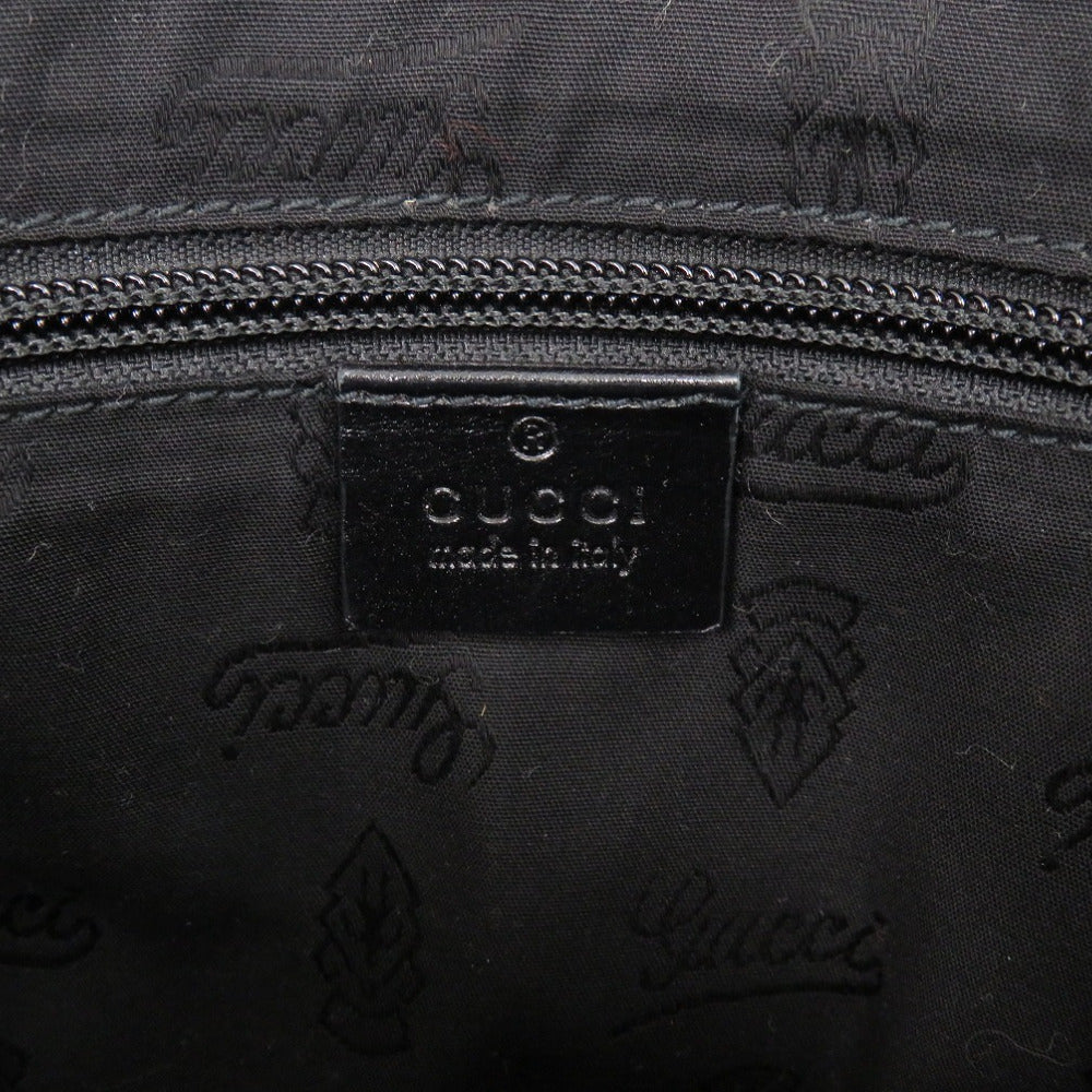 GUCCI Shoulder Bag Coated canvas, leather black Impreme Shoulder Bag mens Used Authentic