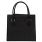 BURBERRY Handbag leather black Nova Check Women Used Authentic