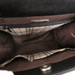 BURBERRY Handbag leather black Nova Check Women Used Authentic