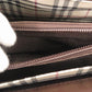 BURBERRY Tote Bag leather Brown Women Used Authentic