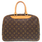 LOUIS VUITTON Handbag M47270 Monogram canvas Brown Monogram Deauville Women(Unisex) Used Authentic