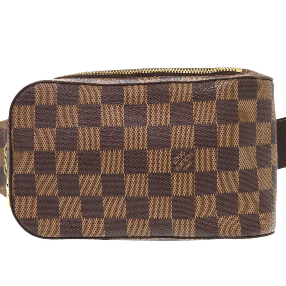LOUIS VUITTON Sling bag N51994 Damier canvas Ebene Damier Geronimos unisex(Unisex) Used Authentic