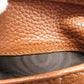 GUCCI Bifold Wallet 739498 leather Brown Bamboo Medium Wallet Double G Women Used Authentic