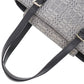 BURBERRY Handbag Canvas, Leather gray Women Used Authentic