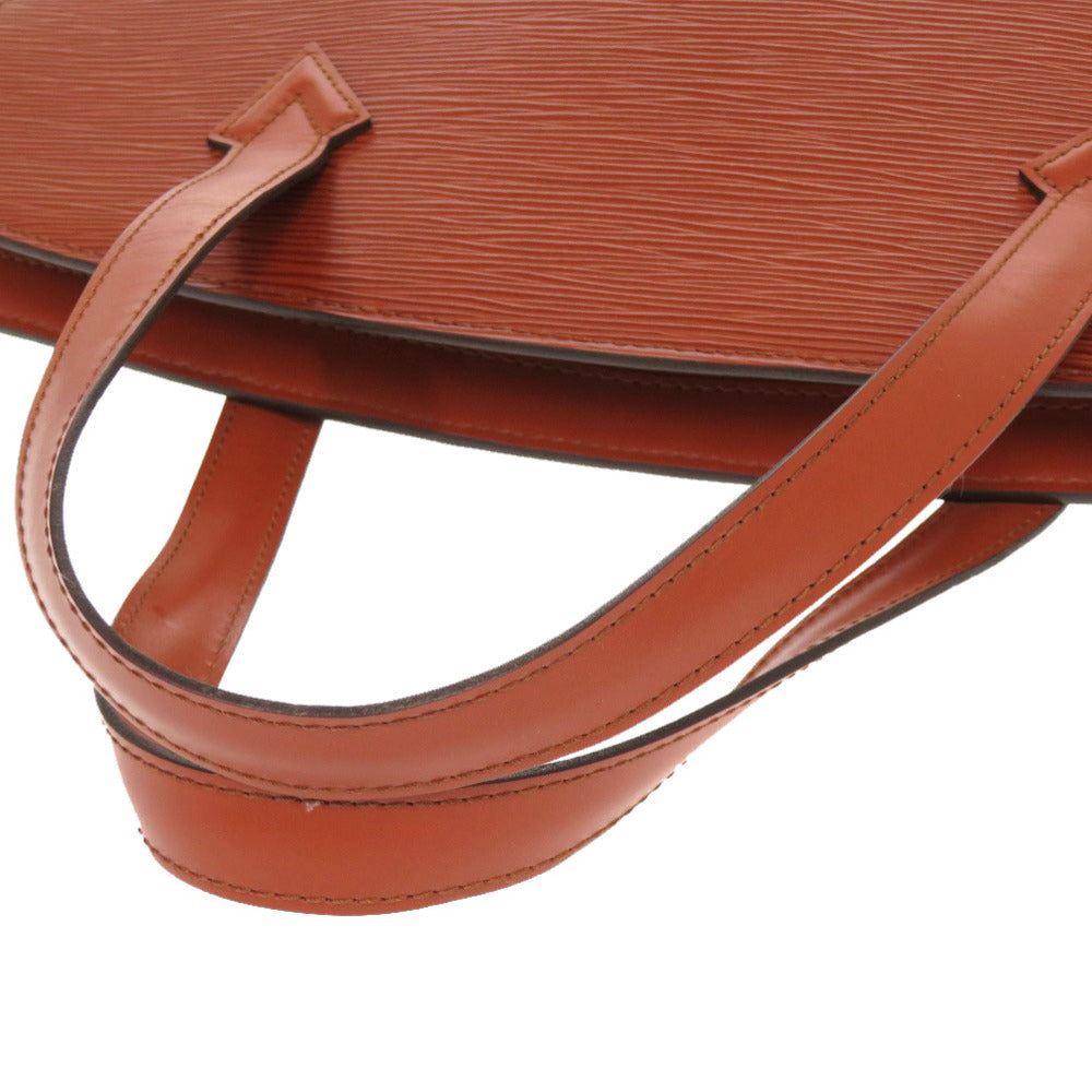 LOUIS VUITTON Handbag M52273 Epi Leather Kenya Brown Epi Sunjack PM Women Used Authentic