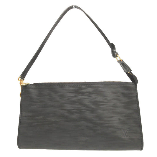 LOUIS VUITTON Pouch M52942 Epi Leather Noir Epi Pochette Accessoires unisex(Unisex) Used Authentic