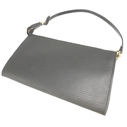 LOUIS VUITTON Pouch M52942 Epi Leather Noir Epi Pochette Accessoires unisex(Unisex) Used Authentic