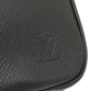 LOUIS VUITTON business bag M30212 Taiga black Taiga True Toilet Ardoise business bag pouch mens Used Authentic
