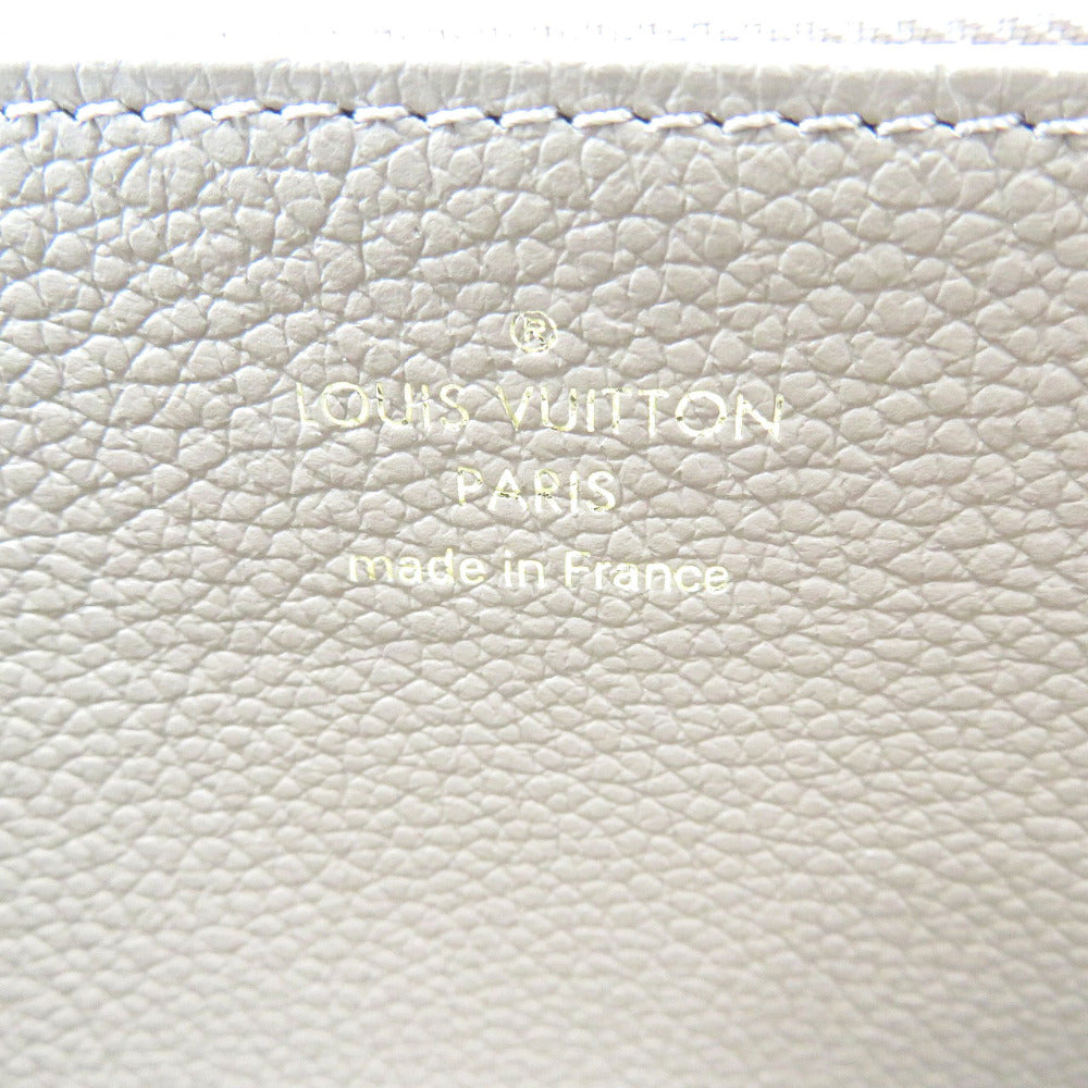 LOUIS VUITTON Long Wallet Purse M69034 Monogram Ann Platt gray Ann Platt Zippy wallet Women Used Authentic