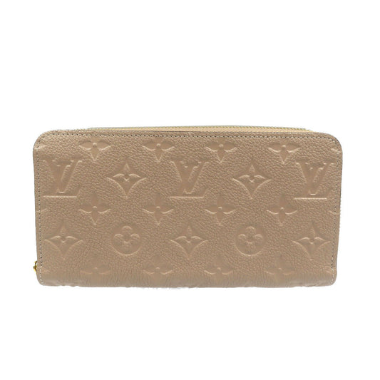 LOUIS VUITTON Long Wallet Purse M69034 Monogram Ann Platt gray Ann Platt Zippy wallet Women Used Authentic