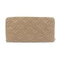 LOUIS VUITTON Long Wallet Purse M69034 Monogram Ann Platt gray Ann Platt Zippy wallet Women Used Authentic