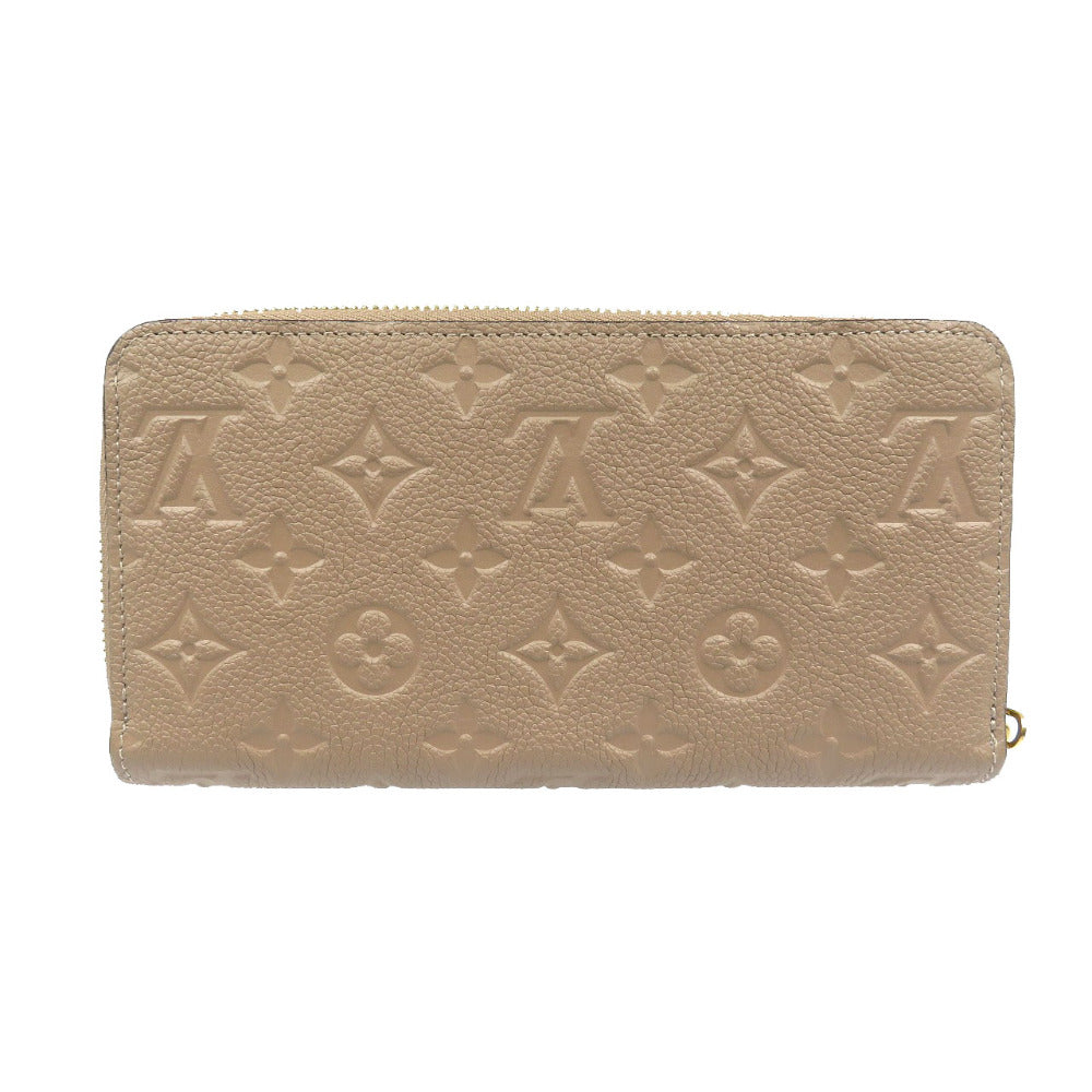 LOUIS VUITTON Long Wallet Purse M69034 Monogram Ann Platt gray Ann Platt Zippy wallet Women Used Authentic
