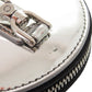 PRADA Coin case 1TL431 leather Metallic Silver Mini Pouch Multi-Case Triangle logo plate Women(Unisex) Used Authentic