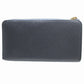 LOUIS VUITTON Long Wallet Purse M68582 leather Blue Marine L-shaped fastener Portefeuille comet unisex(Unisex) Used Authentic
