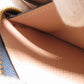 LOUIS VUITTON Long Wallet Purse M68582 leather Blue Marine L-shaped fastener Portefeuille comet unisex(Unisex) Used Authentic