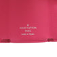 LOUIS VUITTON Tri-fold wallet M67860 leather pink Portefeuille Rock Mini Women Used Authentic
