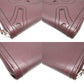 BALENCIAGA Long Wallet Purse 443521 leather Brown Zip Around Blackout Women(Unisex) Used Authentic