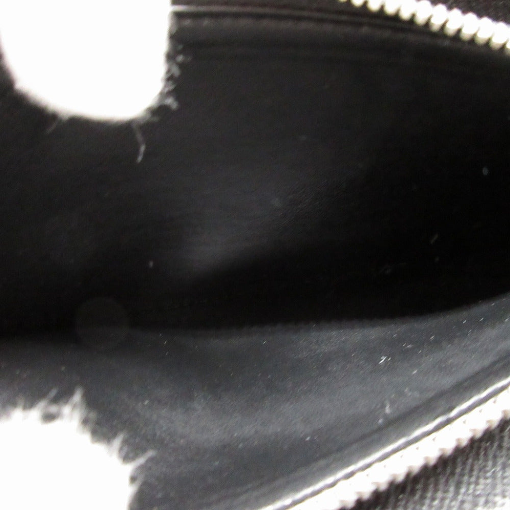 LOUIS VUITTON Long Wallet Purse M61857 Epi Leather Noir Zip Around Epi Zippy wallet Women(Unisex) Used Authentic