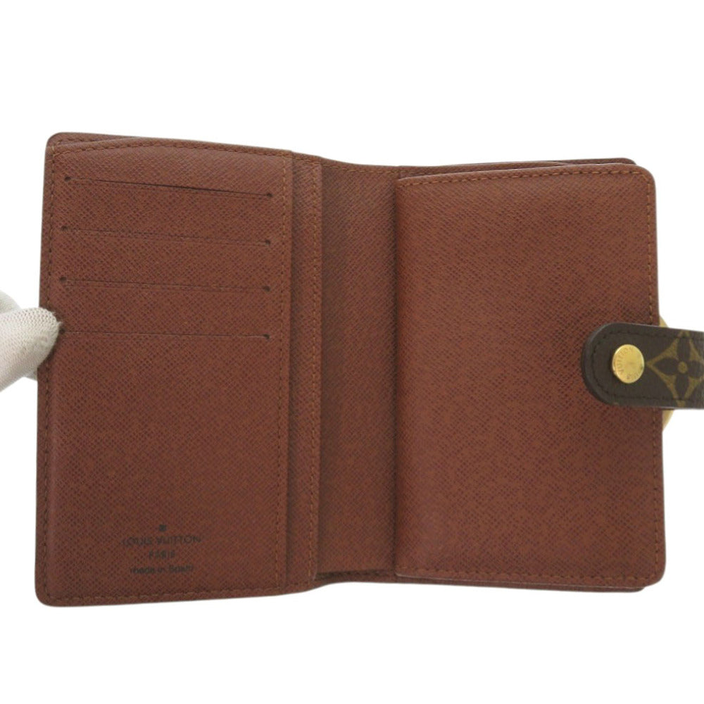 LOUIS VUITTON Bifold Wallet M61663 Monogram canvas Brown Monogram Porto Monevier Vienova