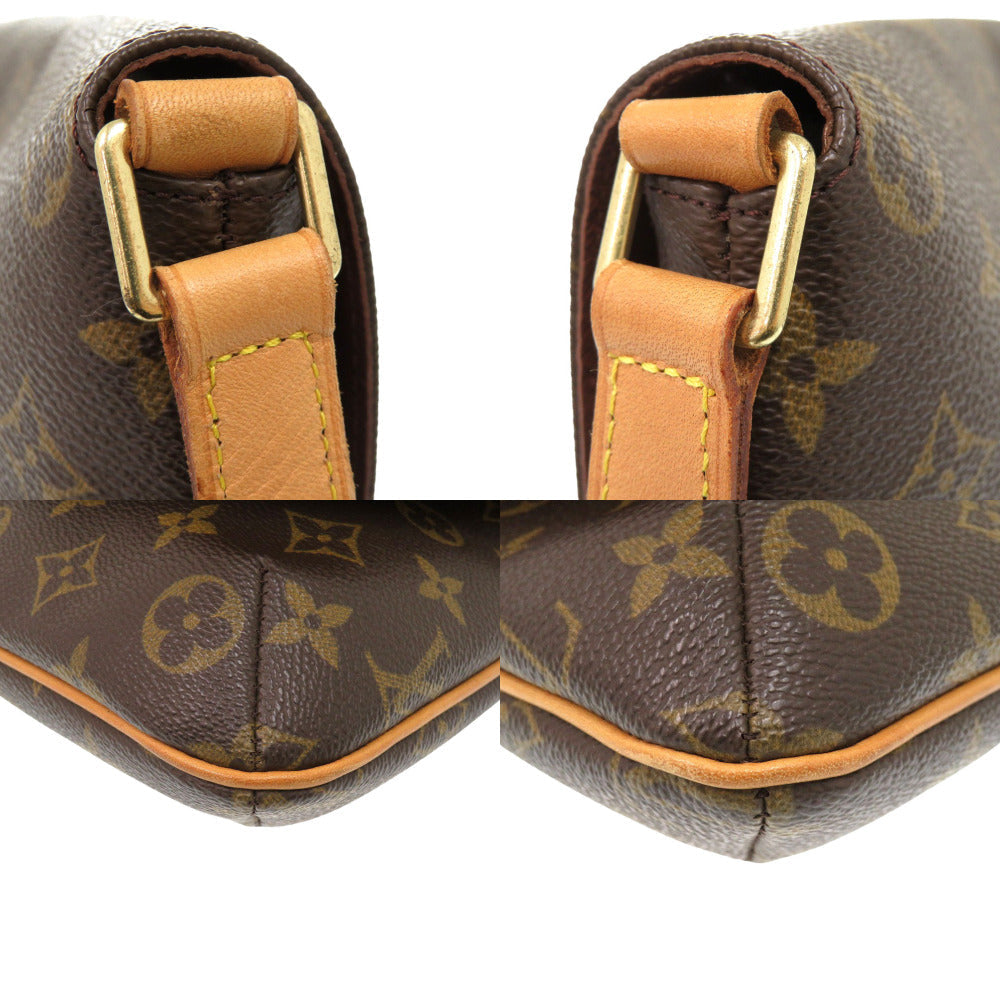 LOUIS VUITTON Shoulder Bag M51257 Monogram canvas Brown Monogram Musette Salsa short strap Women Used Authentic