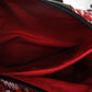 Christian Louboutin Backpack Calfskin Red HOP'N ZIP Graphic Print Backpack Women Used Authentic