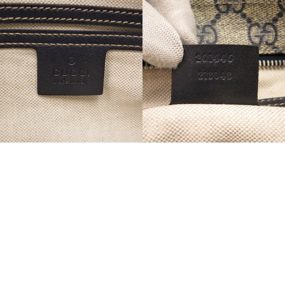 GUCCI Shoulder Bag 201446 GG Supreme Navy