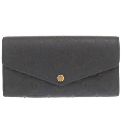 LOUIS VUITTON Long Wallet Purse M61182 Monogram Ann Platt black Monogram Ann Platt Portefeuille Sarah Women Used Authentic