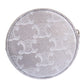 CELINE Coin case S-SD-4202 leather Silver Triomphe Women Used Authentic