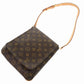 LOUIS VUITTON Shoulder Bag M51258 Monogram canvas Brown Monogram Musette Salsa short strap Women Used Authentic