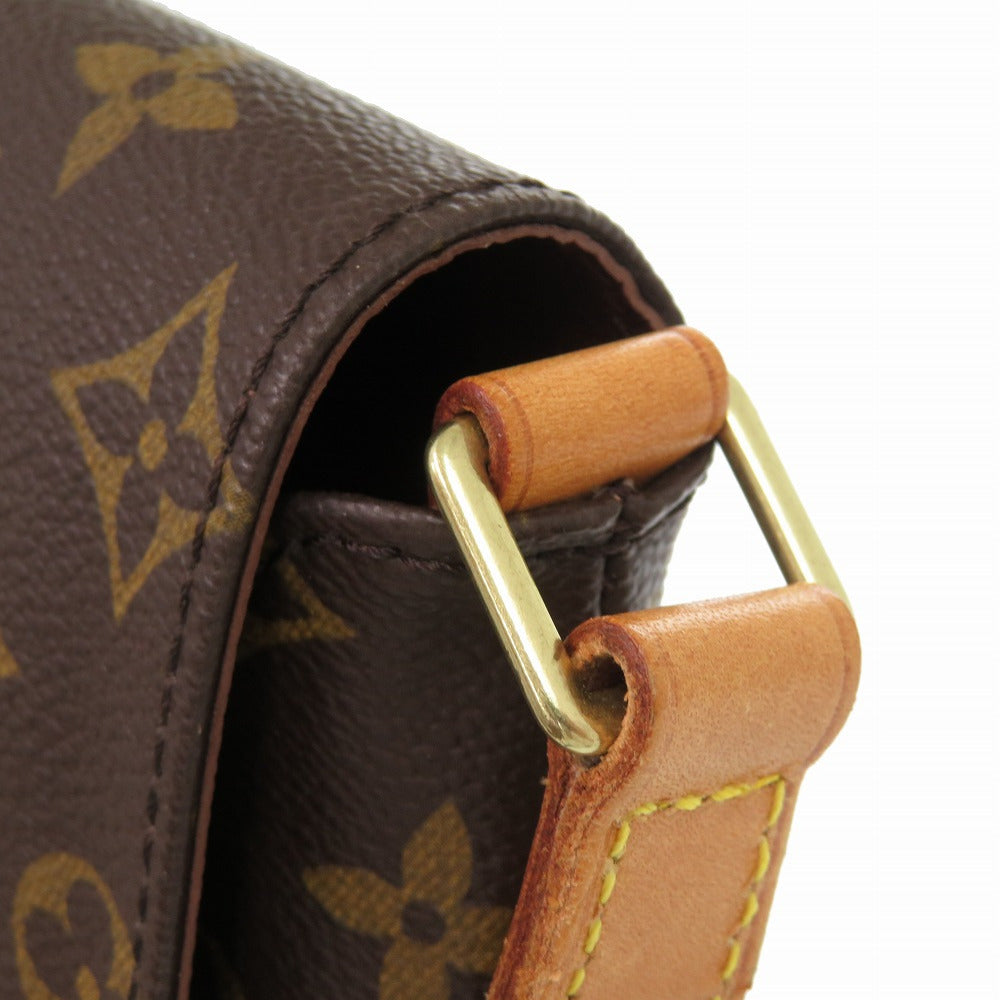 LOUIS VUITTON Shoulder Bag M51258 Monogram canvas Brown Monogram Musette Salsa short strap Women Used Authentic