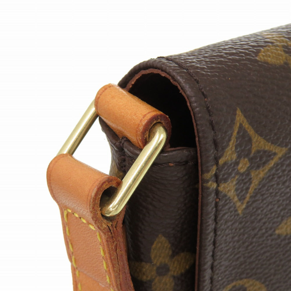 LOUIS VUITTON Shoulder Bag M51258 Monogram canvas Brown Monogram Musette Salsa short strap Women Used Authentic
