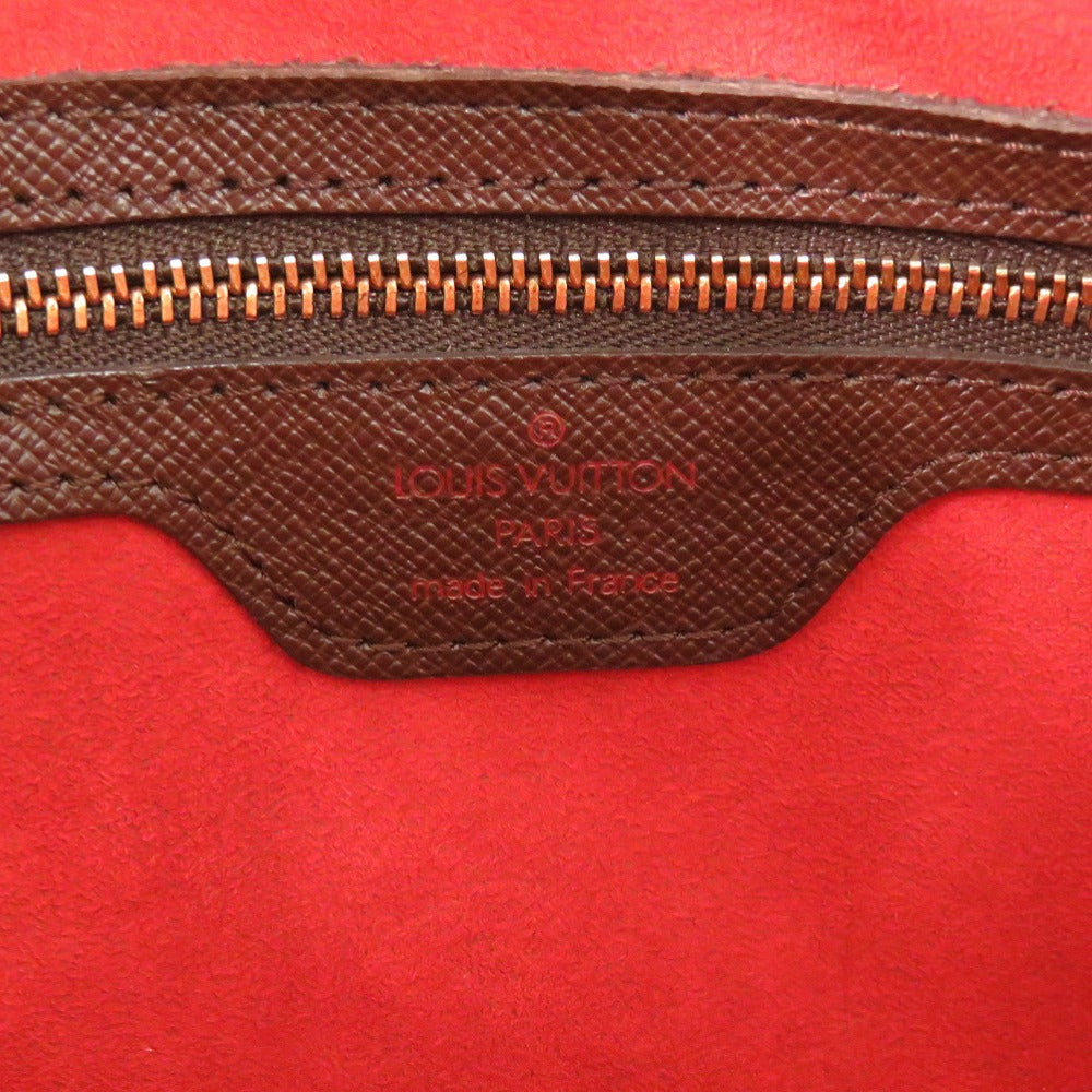 LOUIS VUITTON Handbag N51155 Damier canvas Brown Damier Triana Women Used Authentic