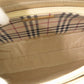 BURBERRY Shoulder Bag leather Ivory One Shoulder Bag Nova Check Women Used Authentic