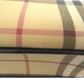 BURBERRY Handbag PVC coated canvas, leather beige Nova Check Women Used Authentic