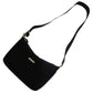 GUCCI Shoulder Bag canvas black logo Women Used Authentic
