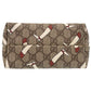 GUCCI Tote Bag GG Supreme Brown GG Pattern Tote Bag PVC BootsPattern Women Used Authentic