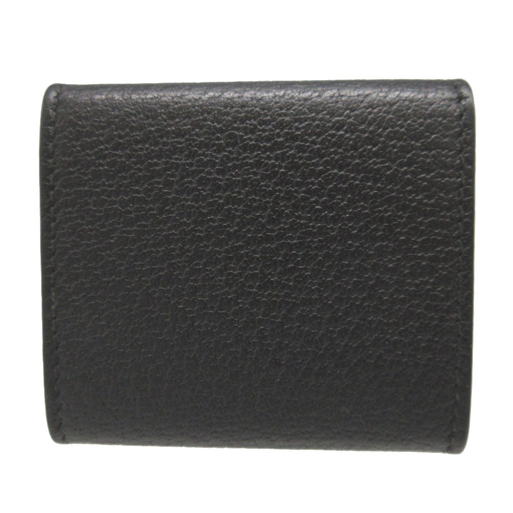 GUCCI Coin case 473959 leather black GG Marmont unisex(Unisex) Used Authentic