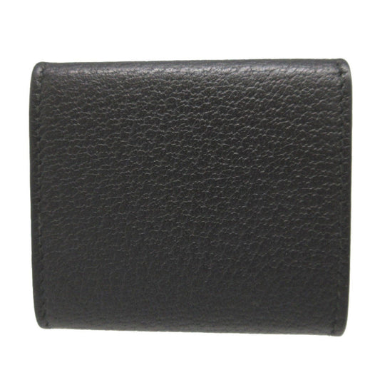GUCCI Coin case 473959 leather black GG Marmont unisex(Unisex) Used Authentic
