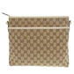 GUCCI Shoulder Bag 388924 GG canvas beige GG canvas Women Used Authentic