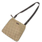 GUCCI Shoulder Bag 132907 GG canvas Brown